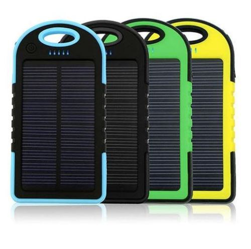 Portable Waterproof Solar Charger Double USB Power Bank